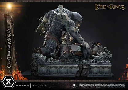 Lord of the Rings Prime 1 Studio The Cave Troll of Moria PMLOTR-13 PMLOTR-13S Licensed Resin Statue