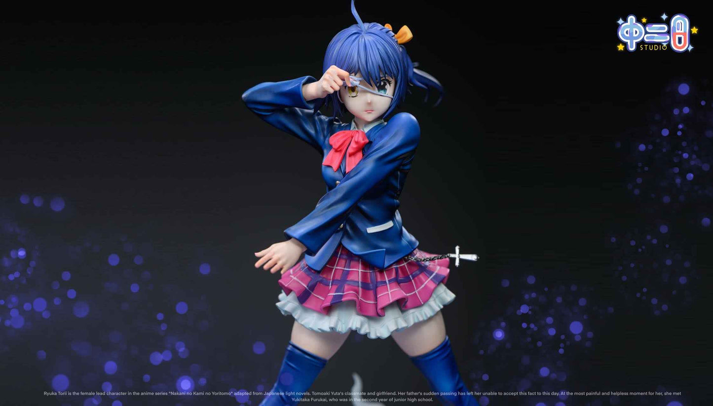 Love & Chunibyo & Other Delusions Chuunibyou Studio Takanashi Rikka School Uniform Resin Statue
