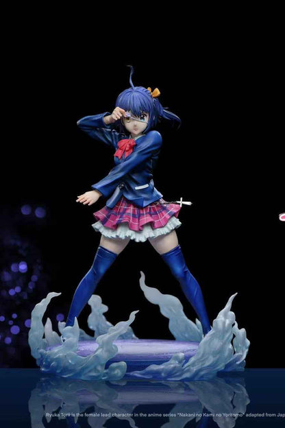 Love & Chunibyo & Other Delusions Chuunibyou Studio Takanashi Rikka School Uniform Resin Statue