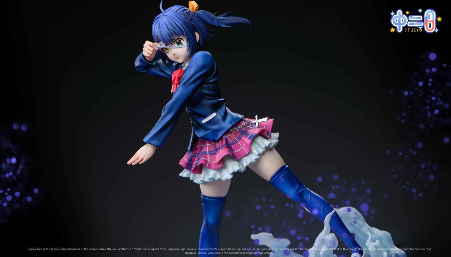 Love & Chunibyo & Other Delusions Chuunibyou Studio Takanashi Rikka School Uniform Resin Statue