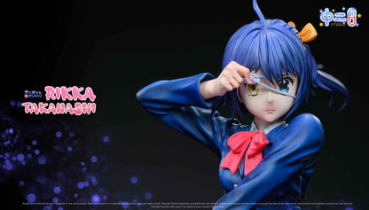 Love & Chunibyo & Other Delusions Chuunibyou Studio Takanashi Rikka School Uniform Resin Statue