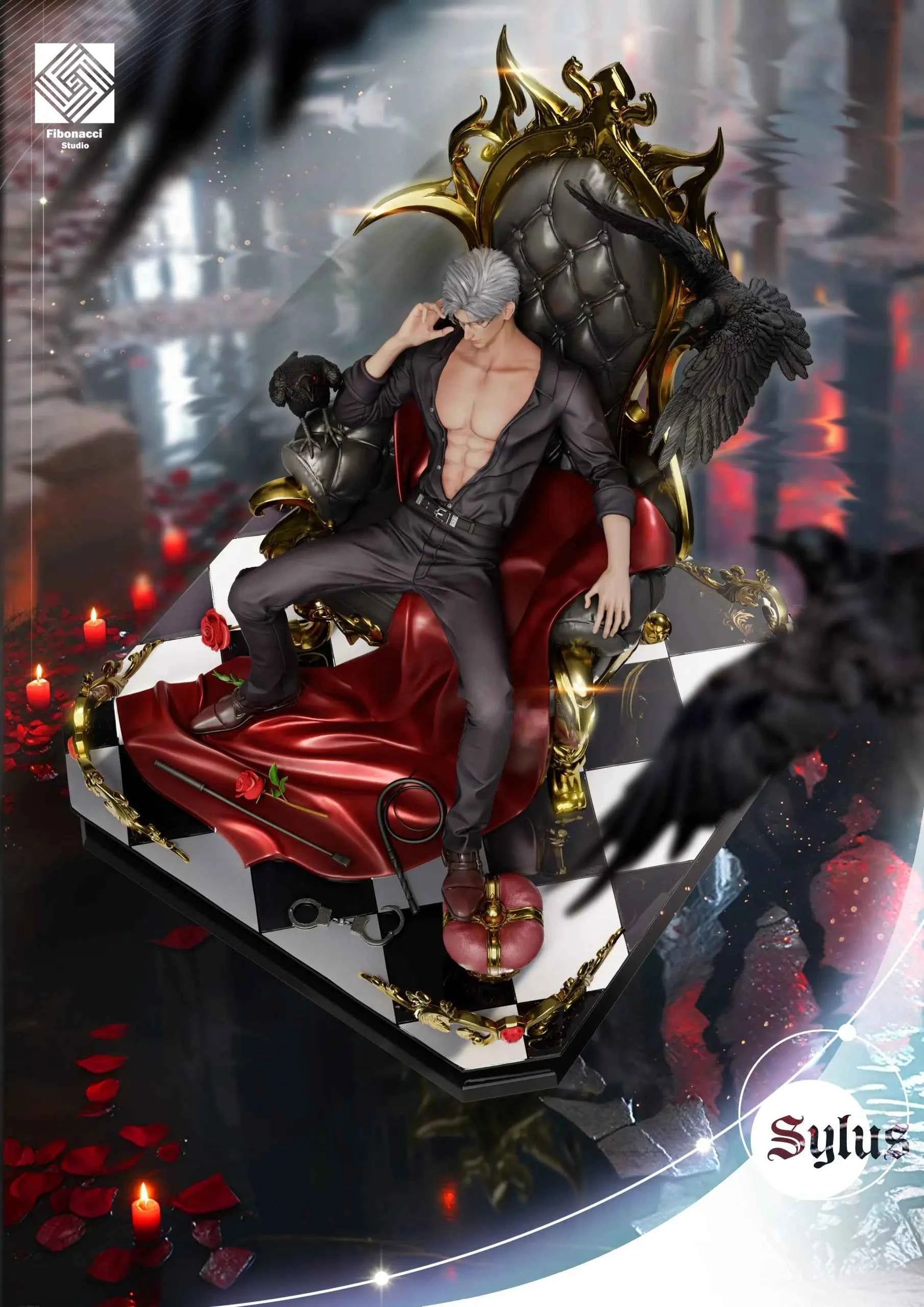 Love and Deepspace Fibonacci Studio Bespoke Otome Series Sylus 1/4 Resin Statue