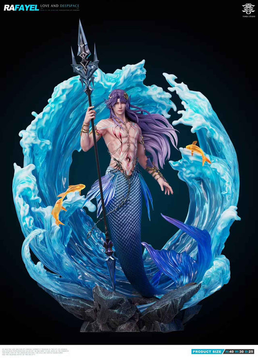 Love and Deepspace Yun Gu Studio Poseidon Rafayel 1/6 Resin Statue