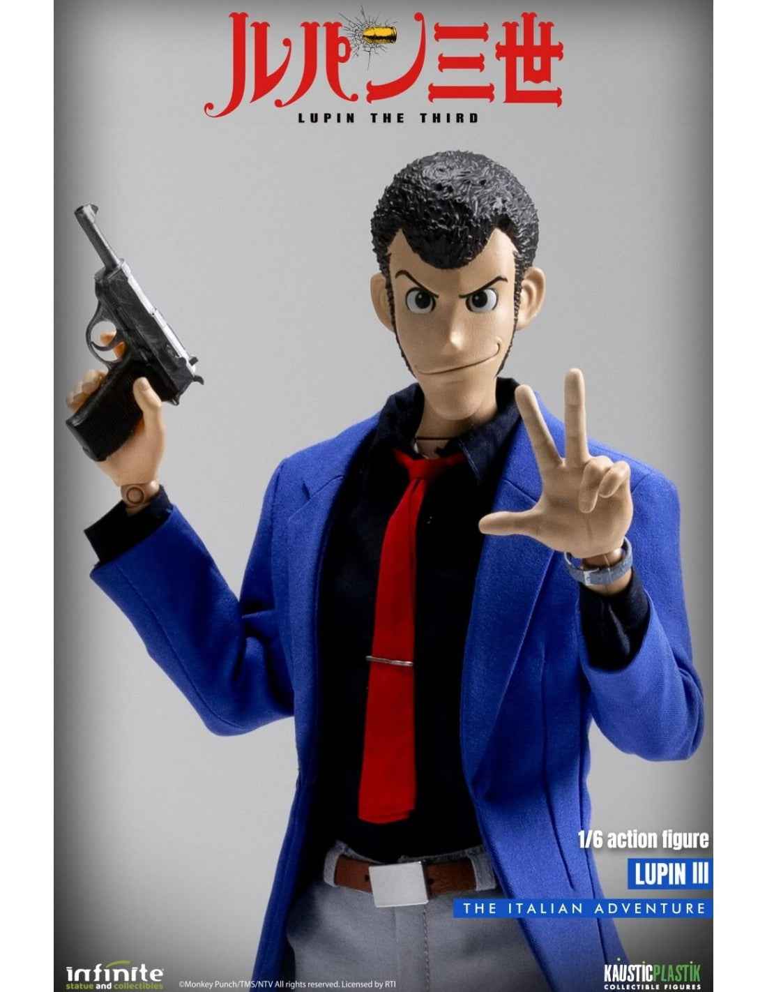 Lupin the Third Infinite Statue Lupin Licensed Action Figure