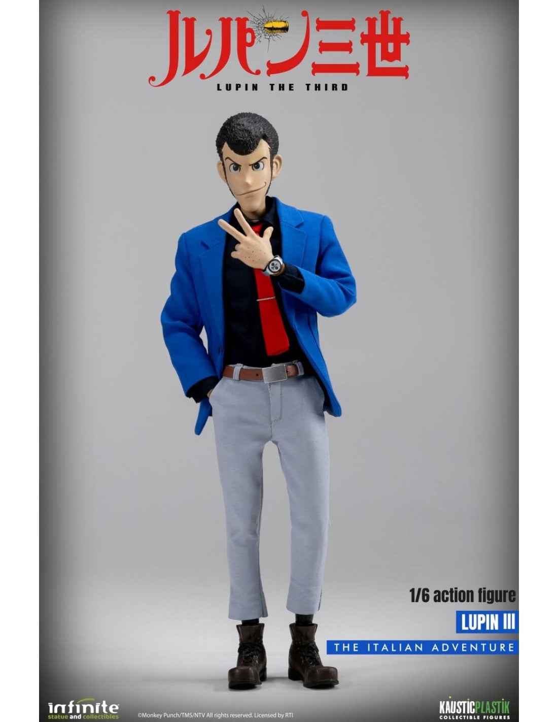Lupin the Third Infinite Statue Lupin Licensed Action Figure