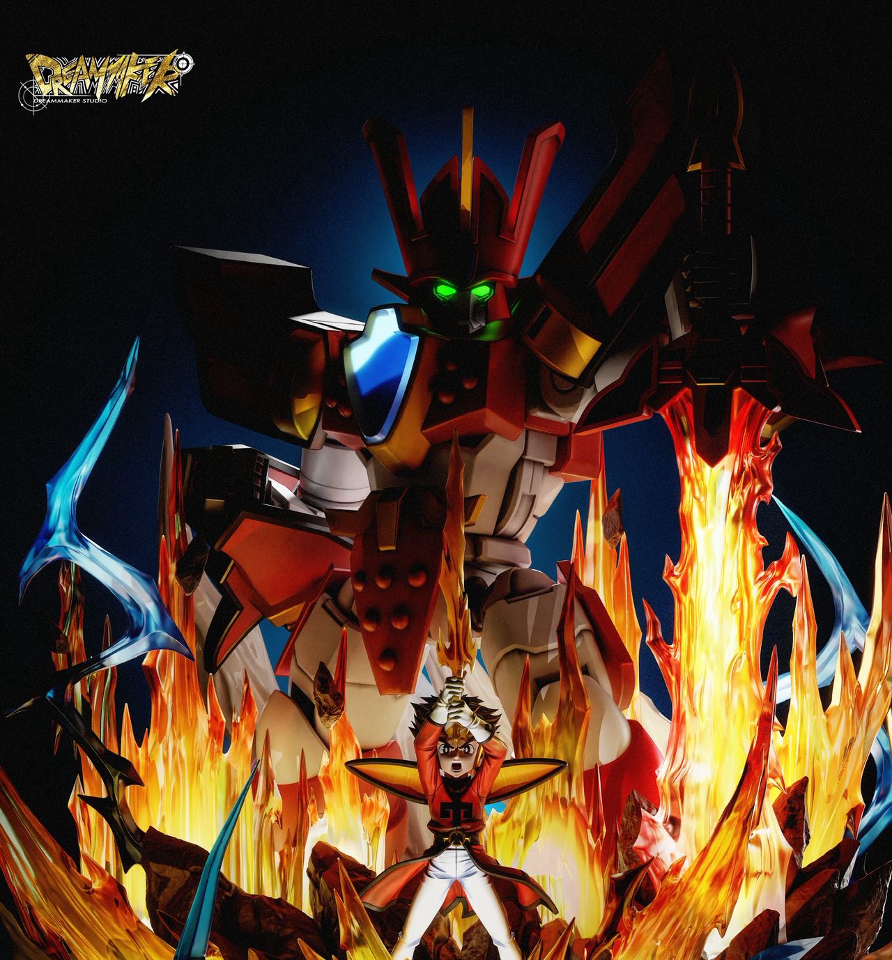 Madö King Granzört Dreammaker Studio Granzort Resin Statue