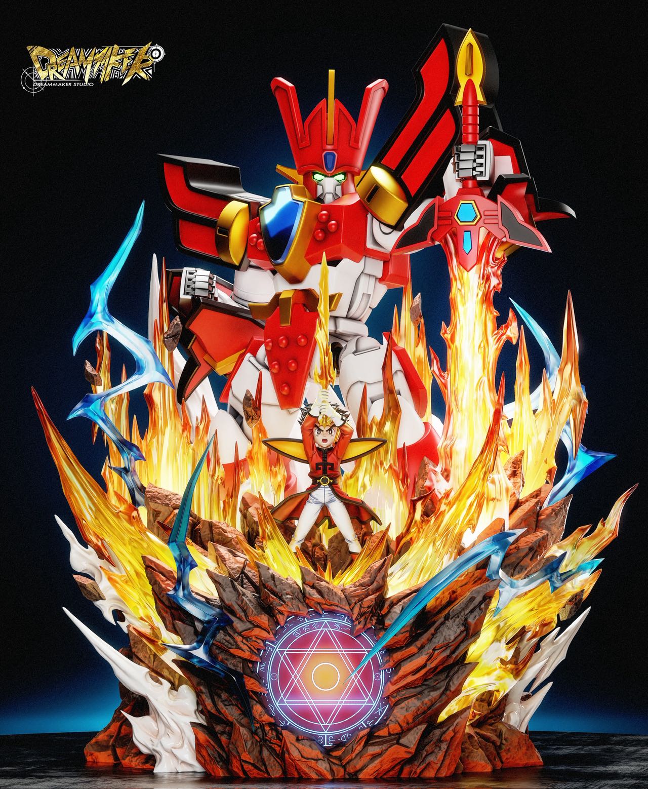 Madö King Granzört Dreammaker Studio Granzort Resin Statue