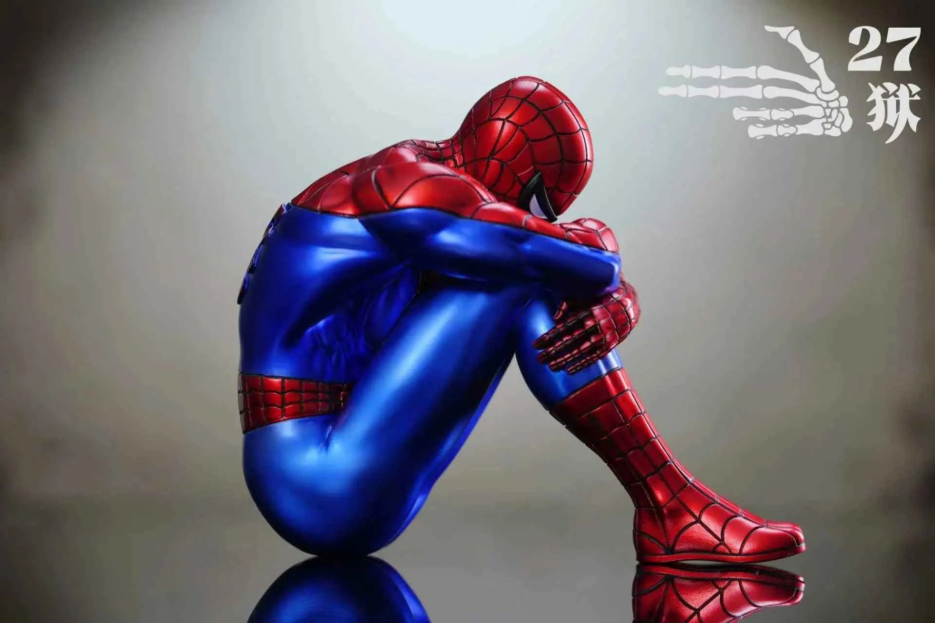 Marvel 27Abyss Studio Spider-Man Failed Man Series Resin Statue