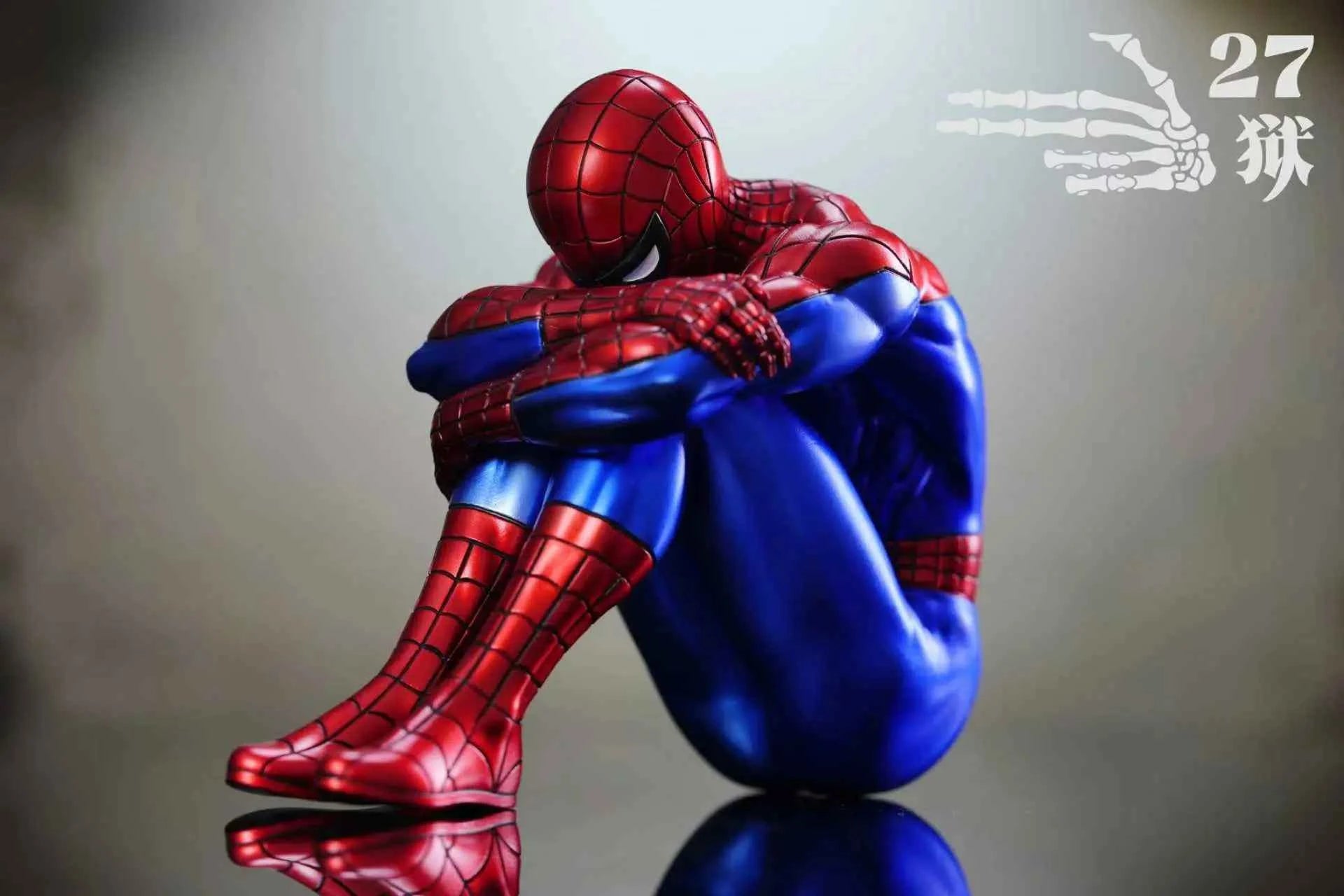 Marvel 27Abyss Studio Spider-Man Failed Man Series Resin Statue