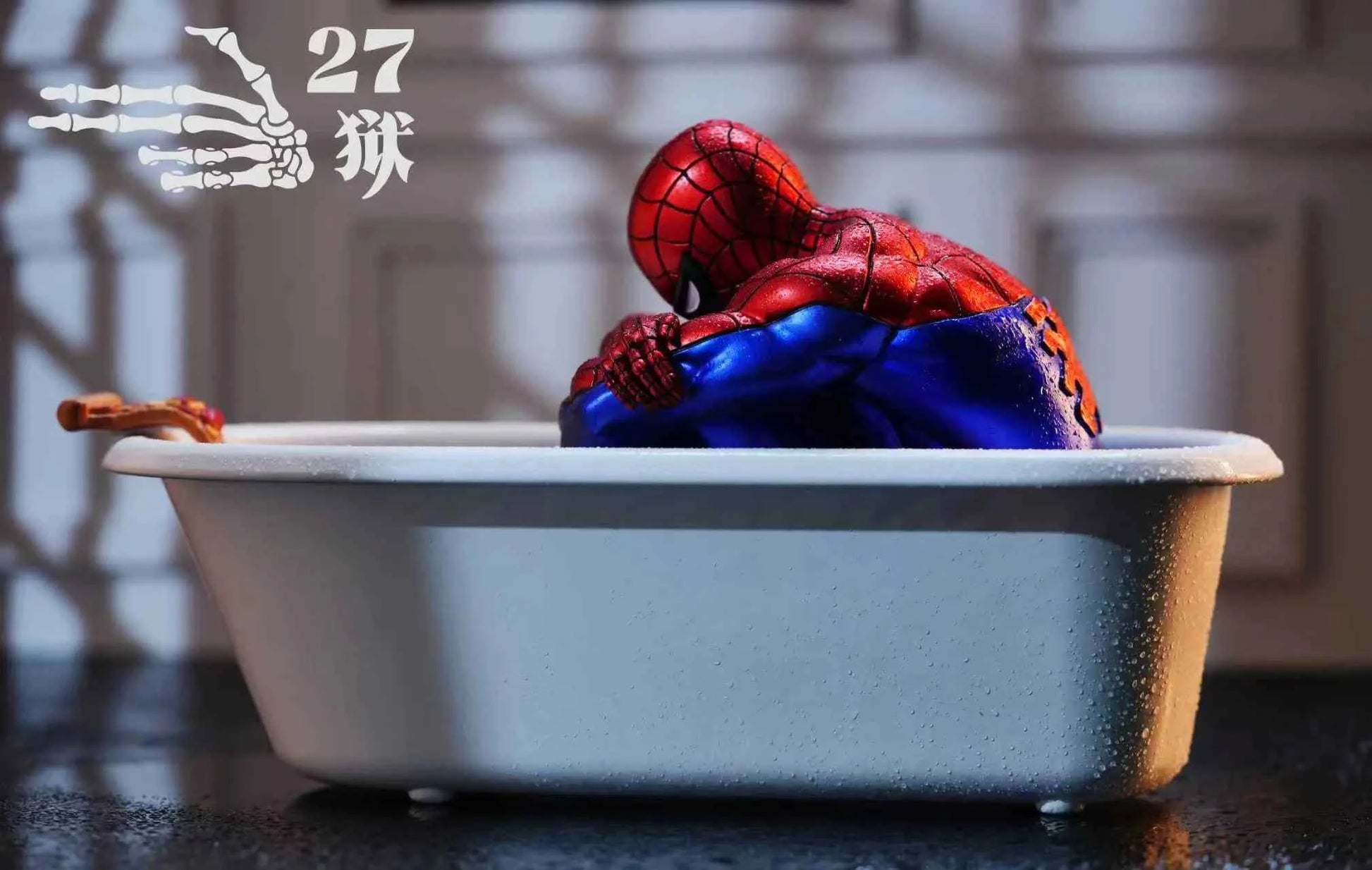 Marvel 27Abyss Studio Spider-Man Failed Man Series Resin Statue