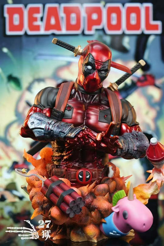 Marvel 27abyss Studio Deadpool Resin Statue