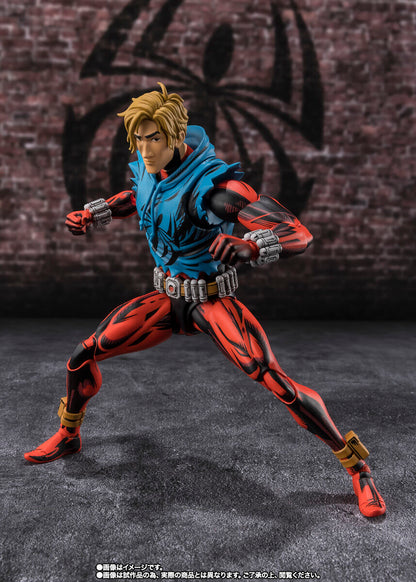 Marvel Bandai Spirits Scarlet Spider Ben Reilly Spider-Man: Across the Spider-Verse S.H.Figuarts Licensed Action Figure