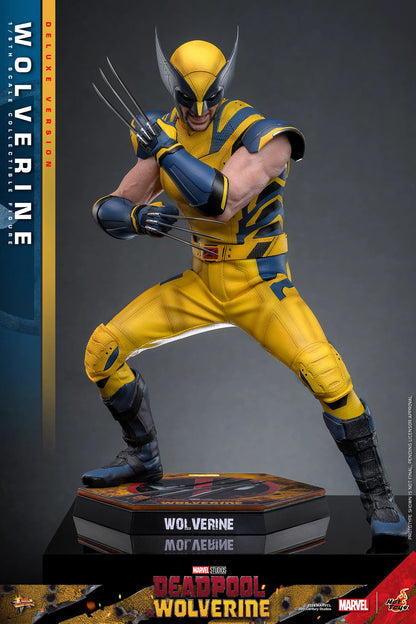 Marvel Hot Toys Deadpool & Wolverine: Wolverine MMS754 Deluxe version 1/6 Licensed Action Figure