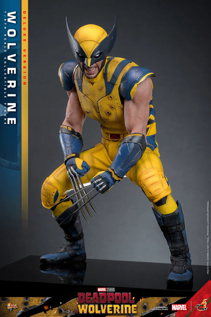 Marvel Hot Toys Deadpool & Wolverine: Wolverine MMS754 Deluxe version 1/6 Licensed Action Figure