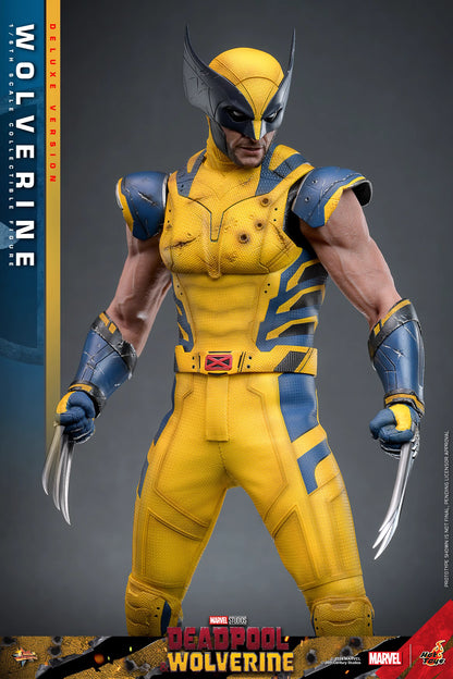 Marvel Hot Toys Deadpool & Wolverine: Wolverine MMS754 Deluxe version 1/6 Licensed Action Figure