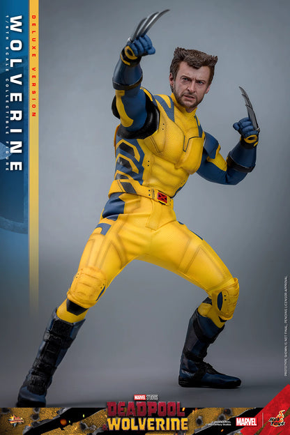 Marvel Hot Toys Deadpool & Wolverine: Wolverine MMS754 Deluxe version 1/6 Licensed Action Figure