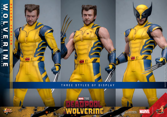 Marvel Hot Toys Deadpool & Wolverine: Wolverine MMS754 Deluxe version 1/6 Licensed Action Figure