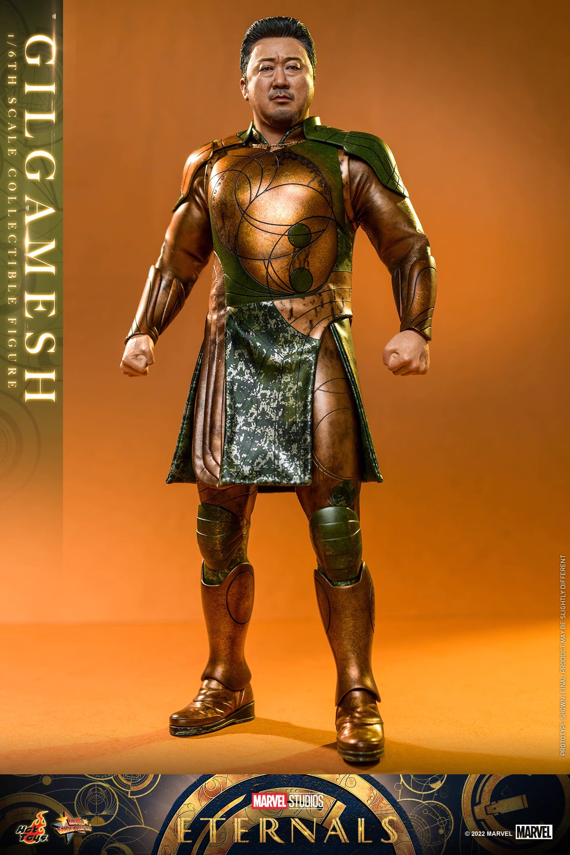 Marvel Hot Toys Eternals Gilgamesh (Ma Dong‑seok) MMS637 1/6 Licensed Action Figure