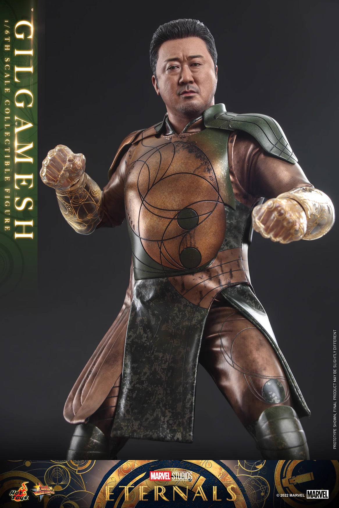 Marvel Hot Toys Eternals Gilgamesh (Ma Dong‑seok) MMS637 1/6 Licensed Action Figure
