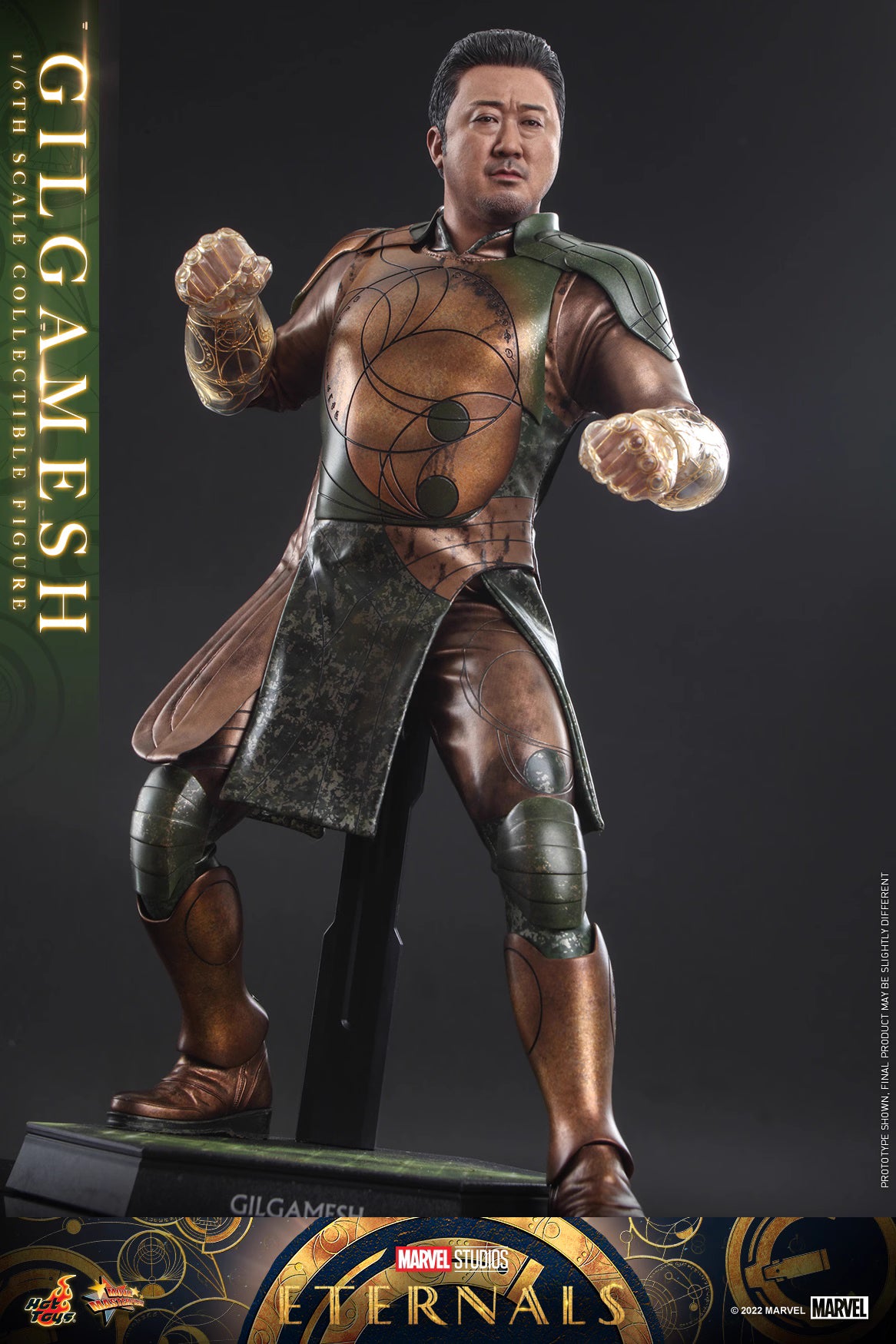 Marvel Hot Toys Eternals Gilgamesh (Ma Dong‑seok) MMS637 1/6 Licensed Action Figure