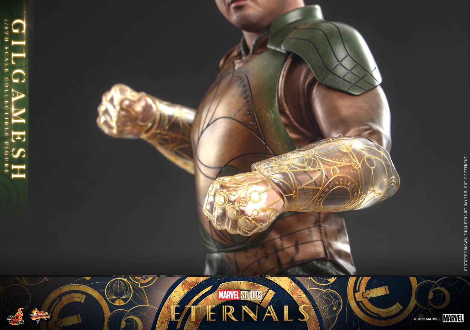 Marvel Hot Toys Eternals Gilgamesh (Ma Dong‑seok) MMS637 1/6 Licensed Action Figure