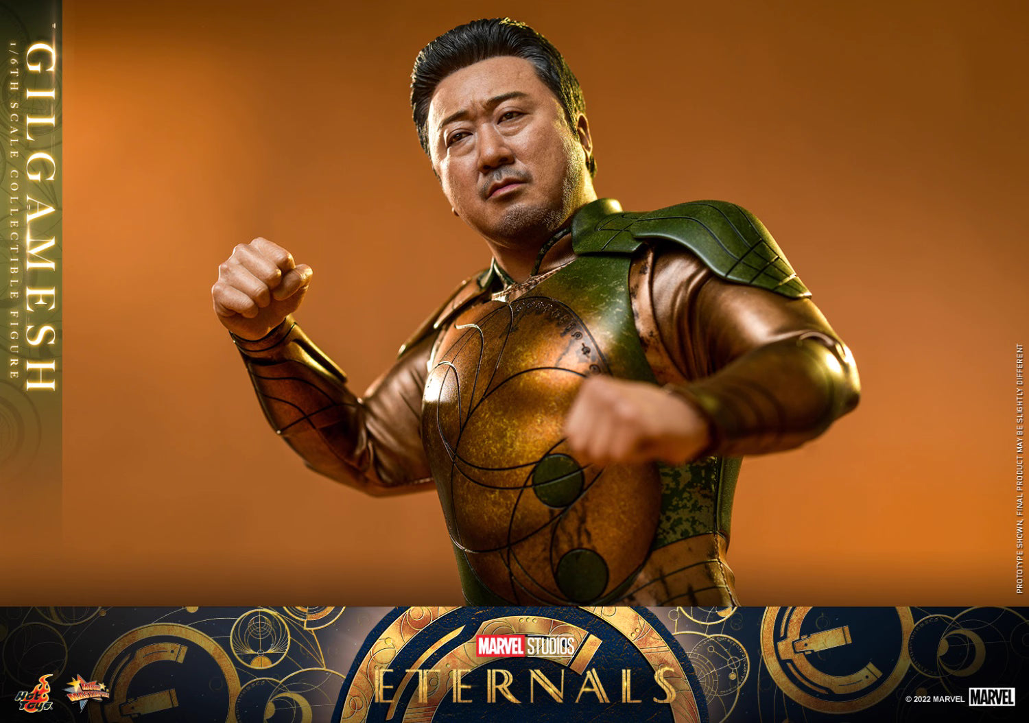 Marvel Hot Toys Eternals Gilgamesh (Ma Dong‑seok) MMS637 1/6 Licensed Action Figure