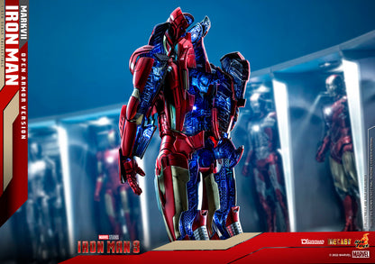 Marvel Hot Toys Iron Man MK7 Open Armor Version DS004D51 1/6 Licensed Action Figure