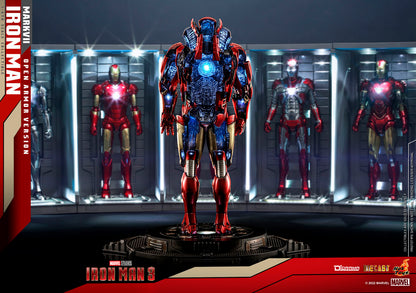 Marvel Hot Toys Iron Man MK7 Open Armor Version DS004D51 1/6 Licensed Action Figure
