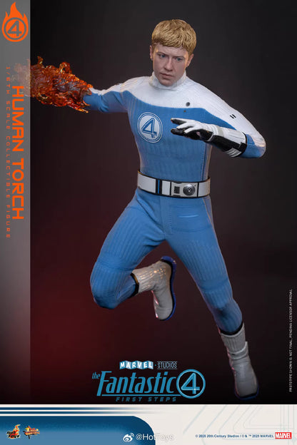 Marvel Hot Toys The Fantastic Four: First Steps Human Torch MMS829 Licensed Action Figure