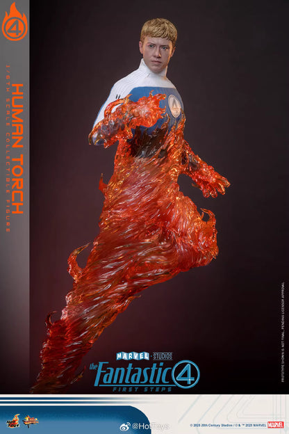 Marvel Hot Toys The Fantastic Four: First Steps Human Torch MMS829 Licensed Action Figure