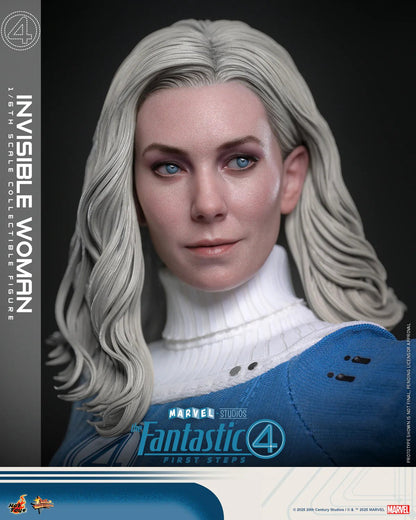 HT The Fantastic Four: First Steps Invisible Woman & H.E.R.B.I.E Set Deluxe version HT MMS824 Licensed Action Figure