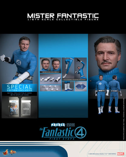Marvel Hot Toys The Fantastic Four: First Steps Mr. Fantastic (Special Edition) MMS821B Licensed Action Figure