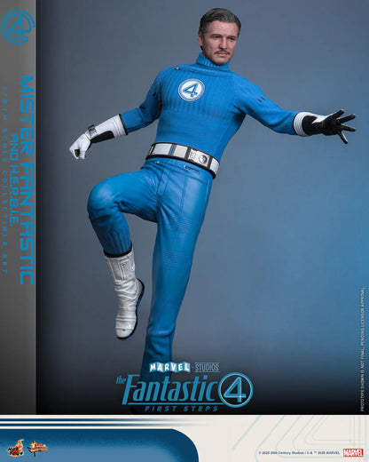 HT The Fantastic Four: First Steps Mr. Fantastic & H.E.R.B.I.E Set Deluxe version HT MMS822 Licensed Action Figure