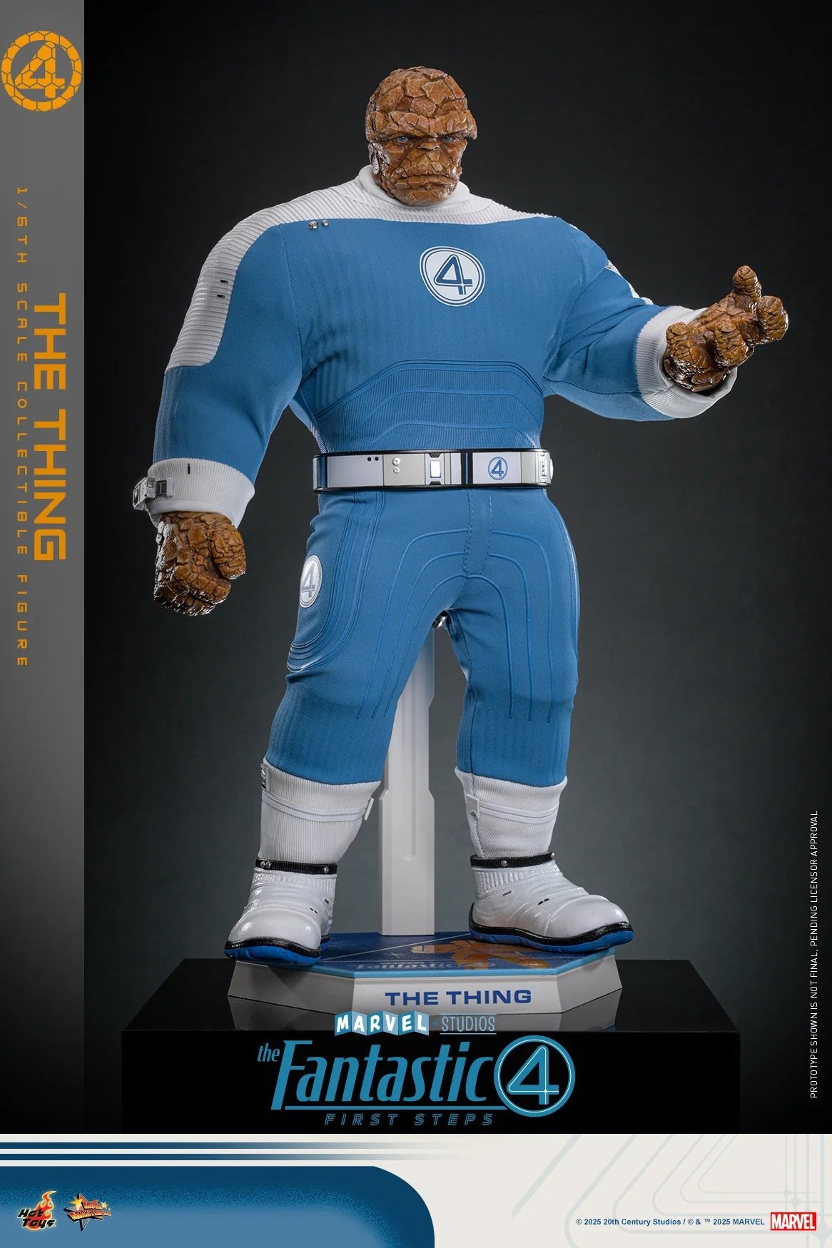 HT The Fantastic Four: First Steps The Thing MMS813 Licensed Action Figure