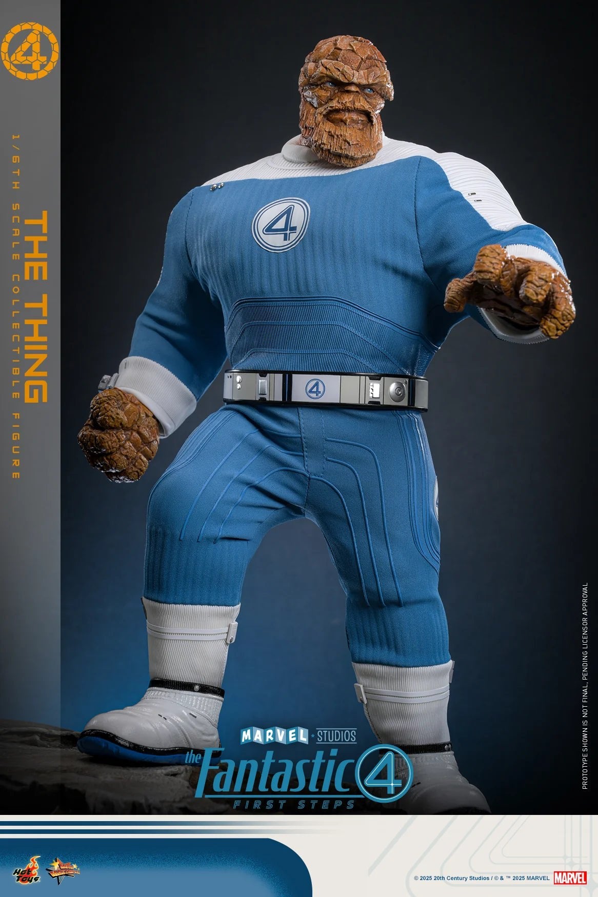 HT The Fantastic Four: First Steps The Thing MMS813 Licensed Action Figure