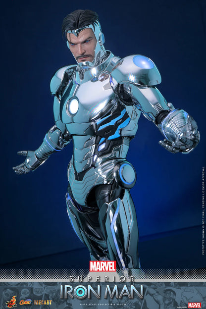 Marvel Hot Toys Ultimate Iron Man Tony Stark (Special Edition) CMS026D73B Licensed Action Figure