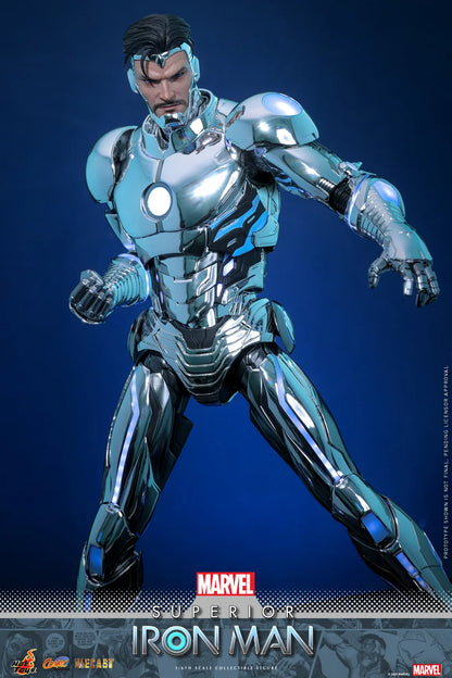 Marvel Hot Toys Ultimate Iron Man Tony Stark (Special Edition) CMS026D73B Licensed Action Figure