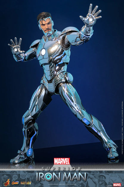 Marvel Hot Toys Ultimate Iron Man Tony Stark (Special Edition) CMS026D73B Licensed Action Figure