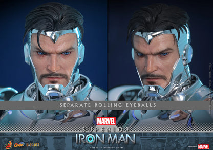 Marvel Hot Toys Ultimate Iron Man Tony Stark (Special Edition) CMS026D73B Licensed Action Figure