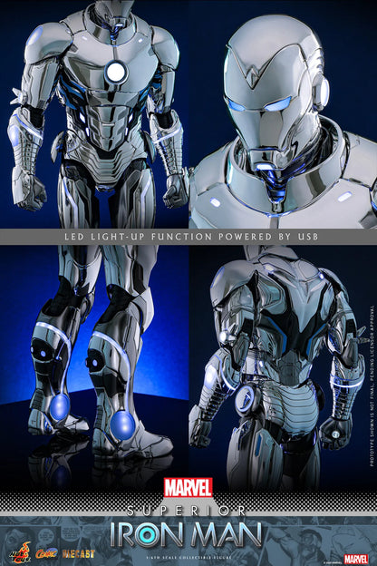 Marvel Hot Toys Ultimate Iron Man Tony Stark (Special Edition) CMS026D73B Licensed Action Figure