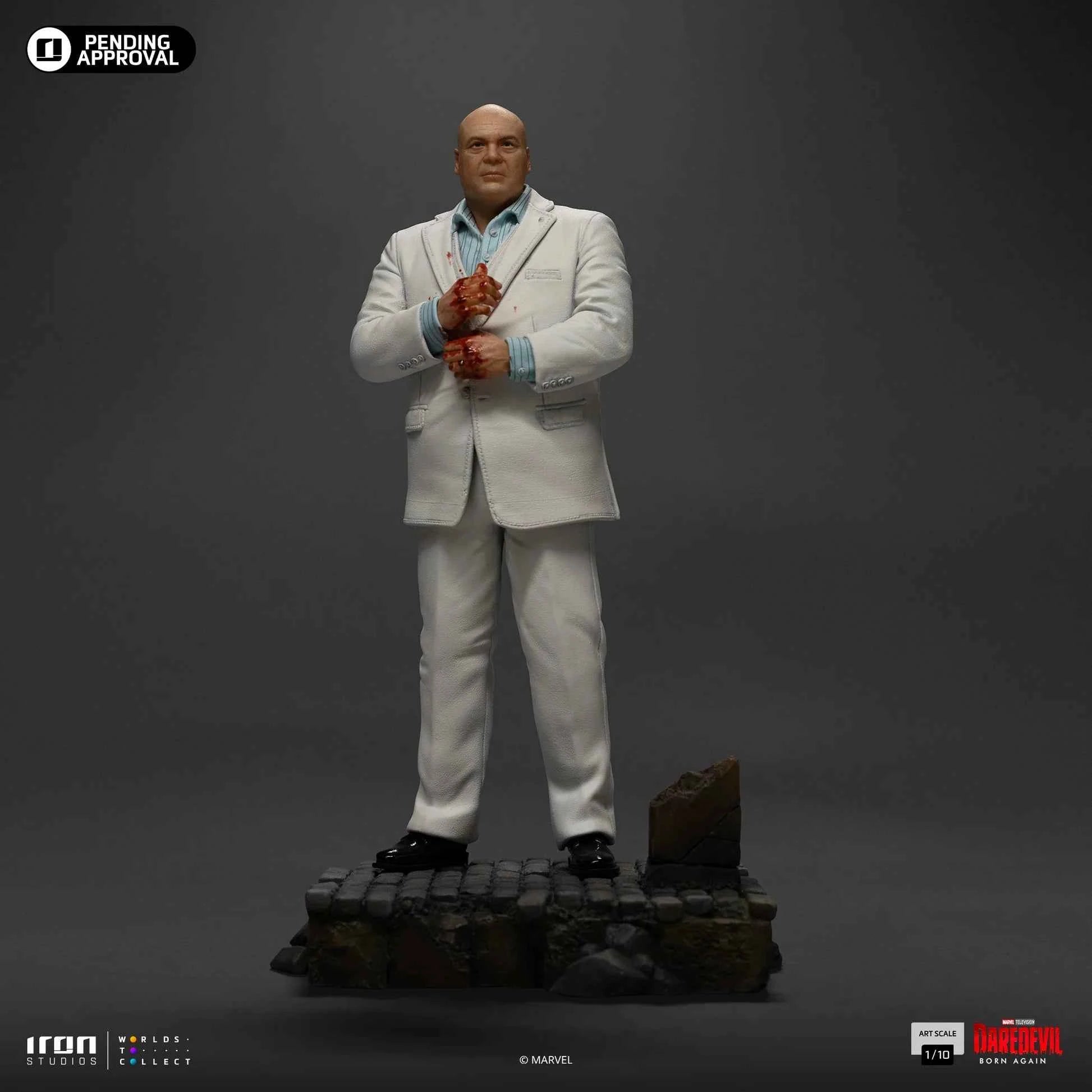 Marvel Iron Studio Daredevil Born Again Kingpin MARCAS125125-10 Licensed Resin Statue