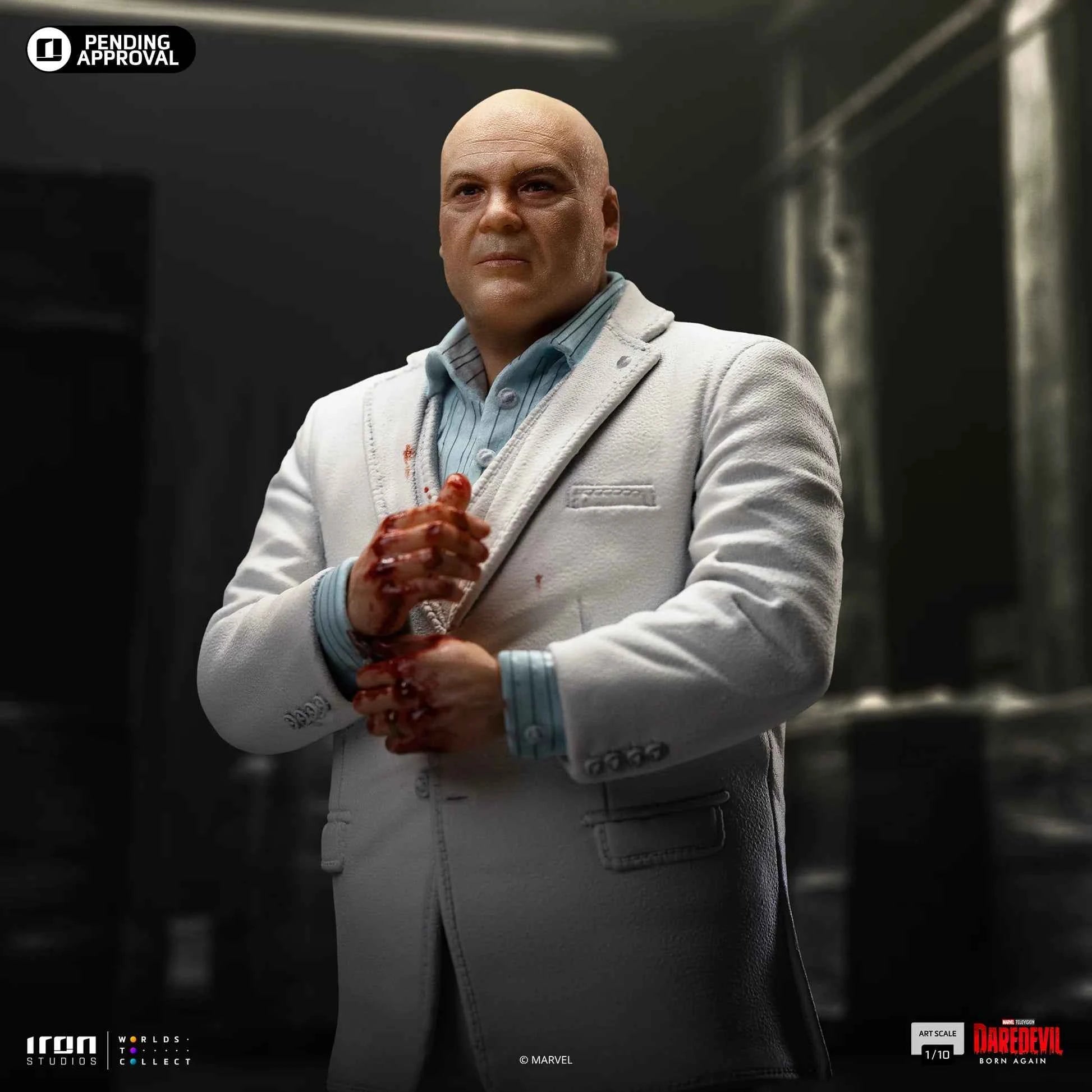 Marvel Iron Studio Daredevil Born Again Kingpin MARCAS125125-10 Licensed Resin Statue