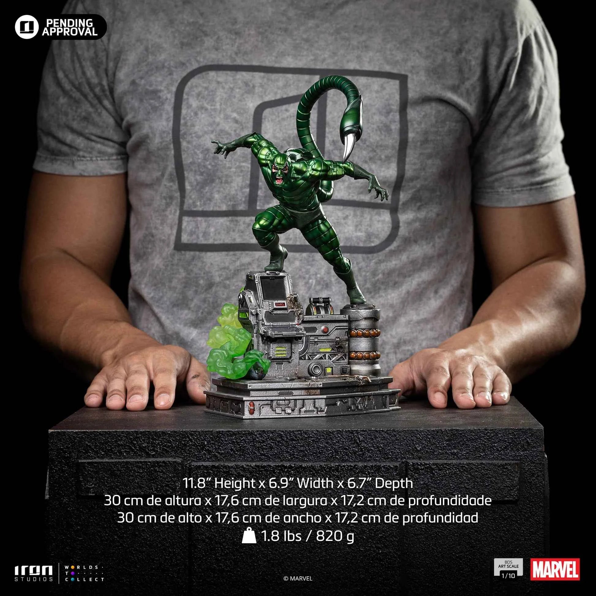 Marvel Iron Studio Scorpion Spider-Man vs Villains Diorama MARCAS128925-10 1/10 Licensed Resin Statue
