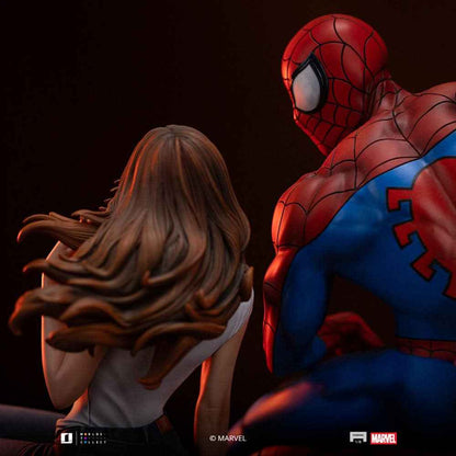 Marvel Iron Studio Spider-Man and Mary Jane Diorama MARCAS119025-16 1/6 Licensed Resin Statue