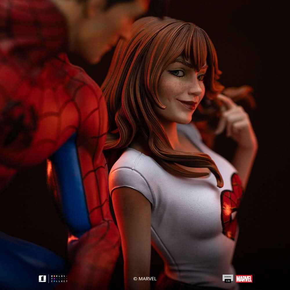 Marvel Iron Studio Spider-Man and Mary Jane Diorama MARCAS119025-16 1/6 Licensed Resin Statue
