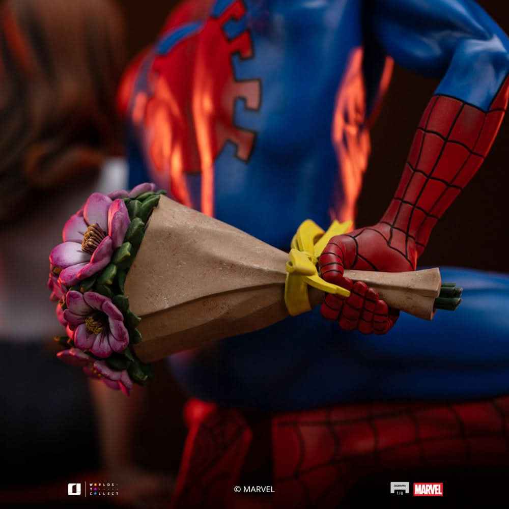 Marvel Iron Studio Spider-Man and Mary Jane Diorama MARCAS119025-16 1/6 Licensed Resin Statue