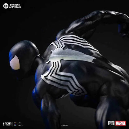 Marvel Iron Studio Spider Man Black Costume Series 7 Art Scale 1/10 Licensed Resin Statue