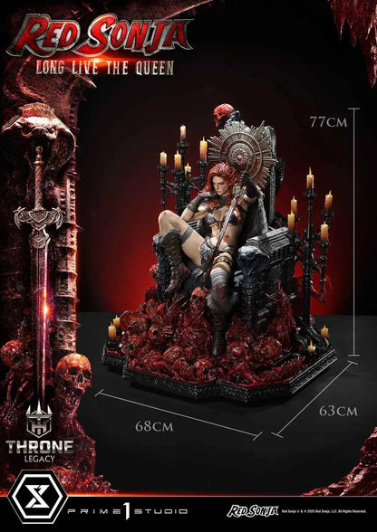 Marvel Prime 1 Studio Red Sonja Throne Legacy Long Live the Queen TLCRS-01 TLCRS-01S 1/3 Licensed Resin Statue