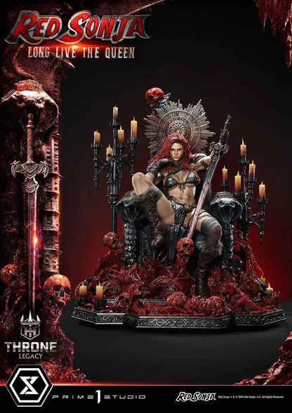 Marvel Prime 1 Studio Red Sonja Throne Legacy Long Live the Queen TLCRS-01 TLCRS-01S 1/3 Licensed Resin Statue