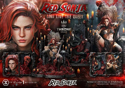 Marvel Prime 1 Studio Red Sonja Throne Legacy Long Live the Queen TLCRS-01 TLCRS-01S 1/3 Licensed Resin Statue